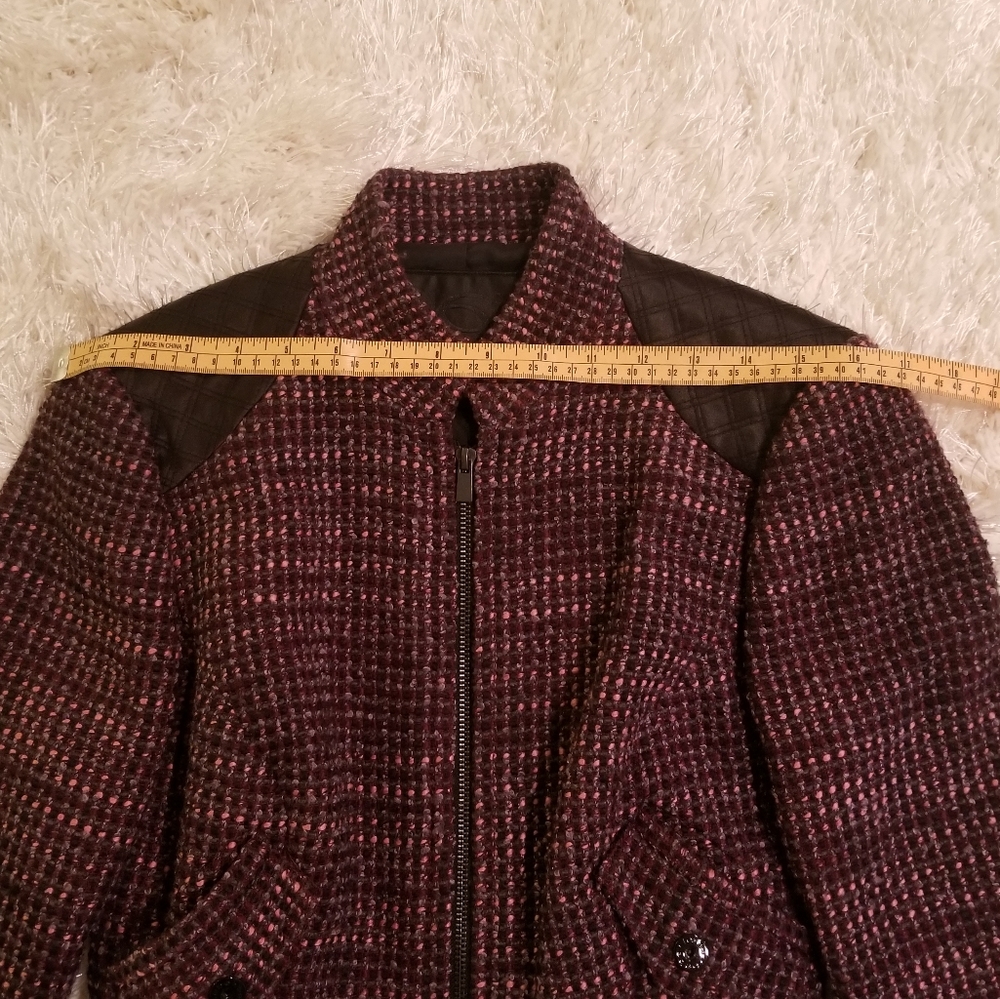 Bebe Tweed Jacket - Picture 4 of 8